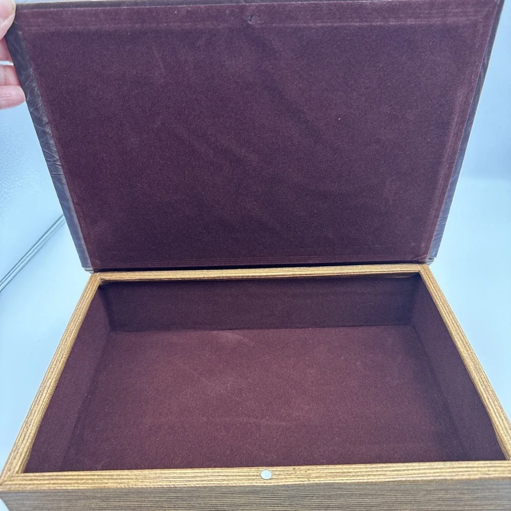 Pier 1 Decorative Faux Books Secret Storage Boxes 2 Piece Set, Lg and Med Read**